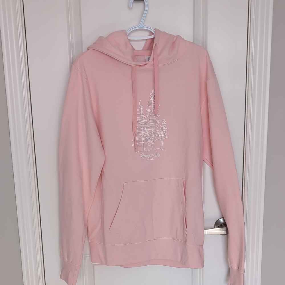 Pink Hoodie Sweater